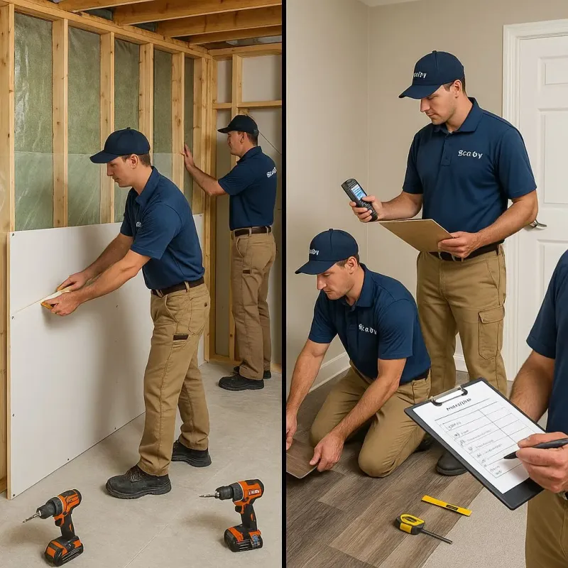 Repairs and Reconstruction process in Canajoharie, NY
